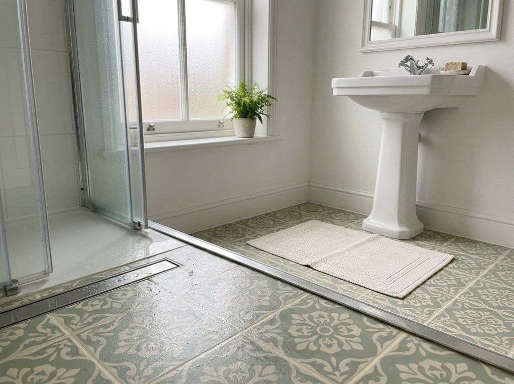 Bathroom Floor Test