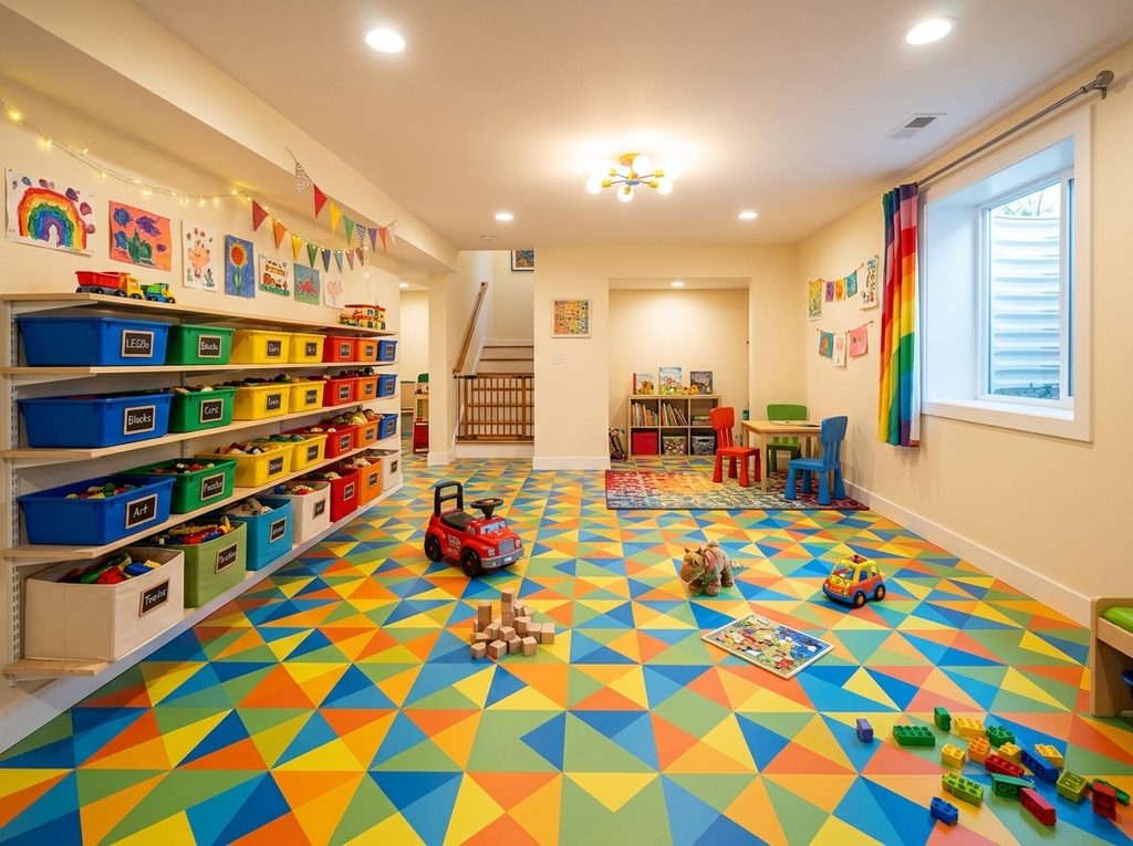 Basement Playroom